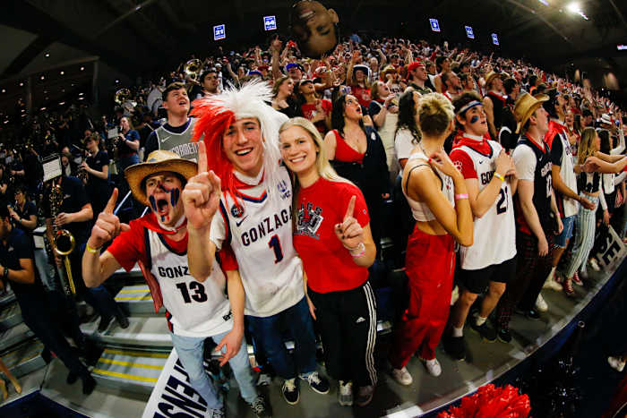 Gonzaga Bulldogs BYU Cougars46